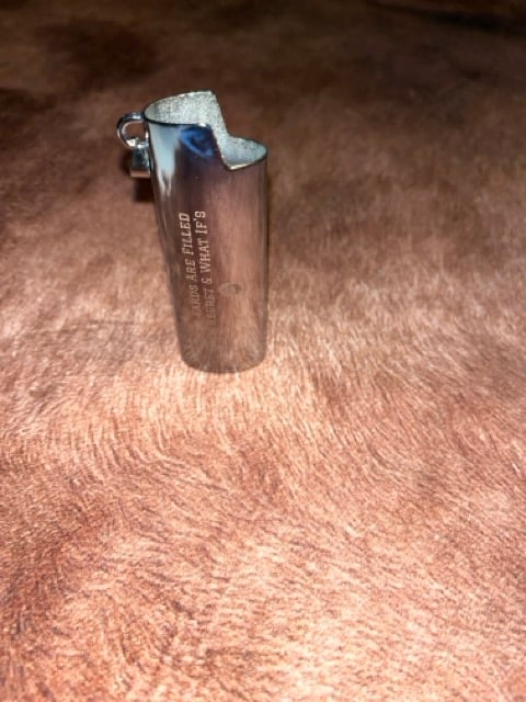 Image of Chrome Lighter Sleeve 