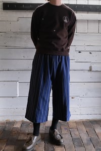 Image 2 of Porter Trouser in Blue stripe