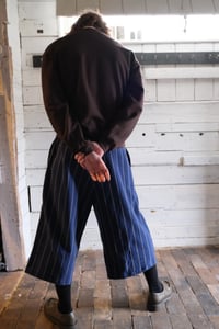 Image 4 of Porter Trouser in Blue stripe