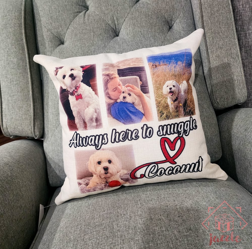 Image of Personalized Photo Pillow