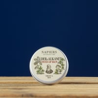Image 2 of Natural Tinted Lip Balm with Elder & Alkanet by Napiers
