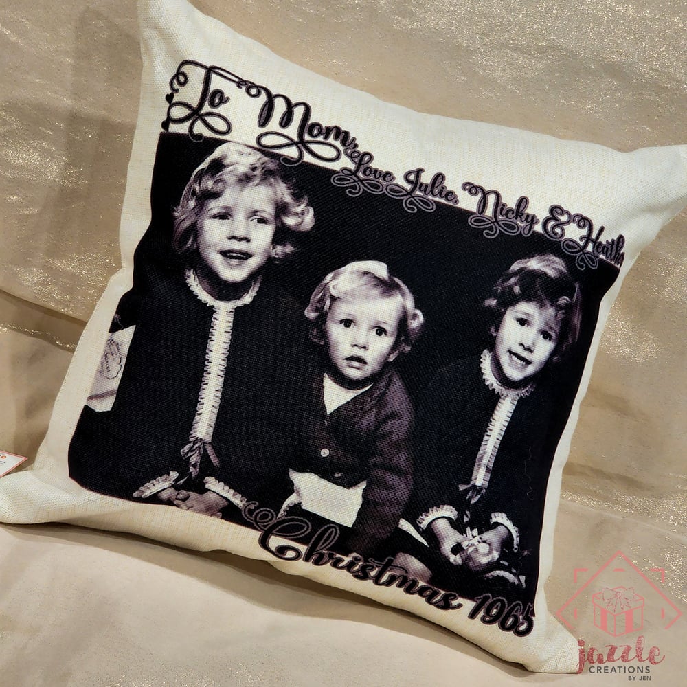 Image of Personalized Photo Pillow