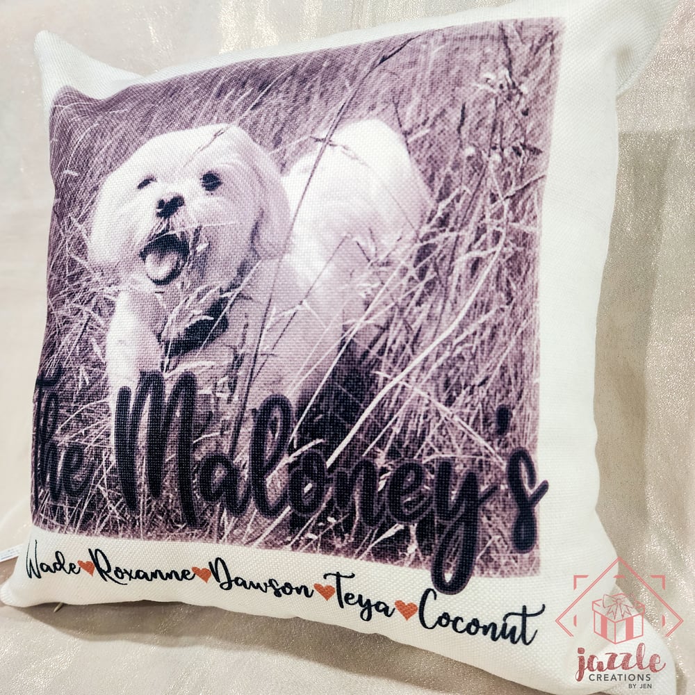 Image of Personalized Photo Pillow