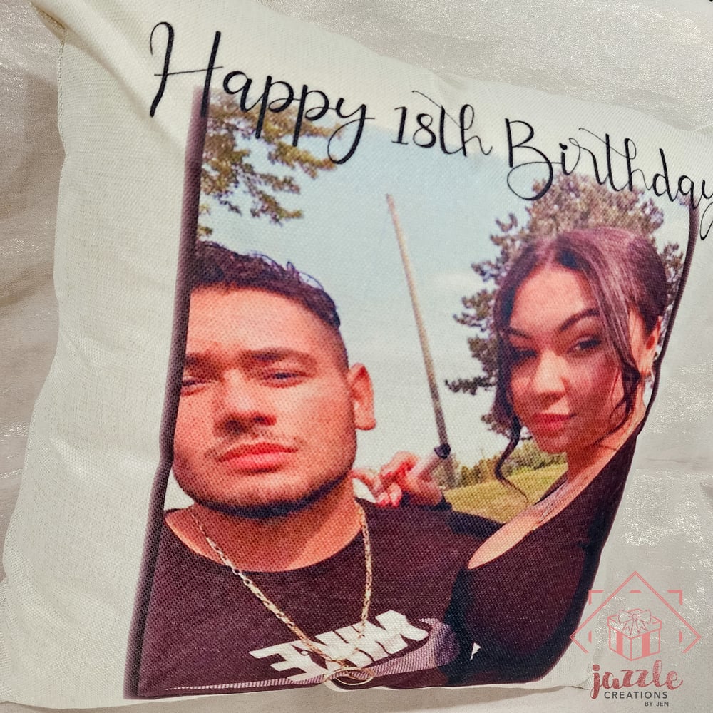 Image of Personalized Photo Pillow