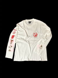 Image 2 of t-shirt long sleeve oversize all night long
