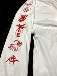 Image 4 of t-shirt long sleeve oversize all night long
