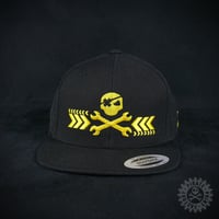 Image 2 of SNAPBACK CAP PIRATE BLACK/YELLOW