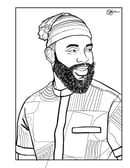 Image 3 of Naija Boys coloring book