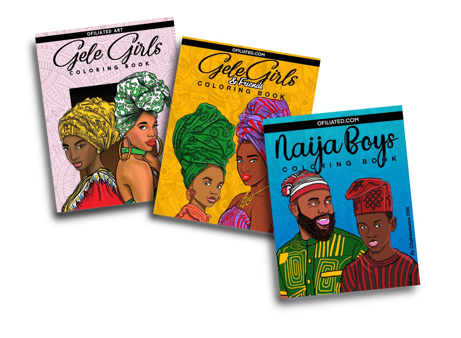 Image of GELE GIRLS COLORING BOOK BUNDLE