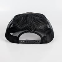Image 3 of Contrast Truckers Cap - Coal/Black