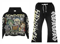 Image 1 of DumbRich  F*Uck love get Money Stack Suits