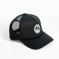 Image 2 of Foam Trucker Cap - Black