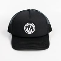 Image 3 of Foam Trucker Cap - Black