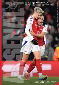 ARSENAL WOMEN V ASTON VILLA, SUNDAY, DECEMBER 8