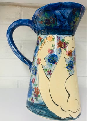 Image of Large Blue jug