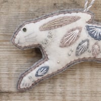 Image 2 of Winter Hare Decoration