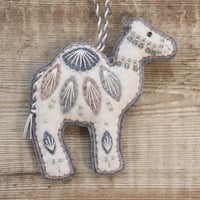 Image 1 of Winter Camel Decoration