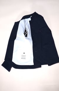 Image 2 of Chinwest wool Jacket - Navy Japanese 