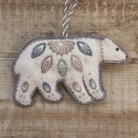 Image 1 of Polar Bear Decoration