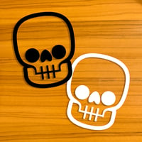 skull . vinyl sticker