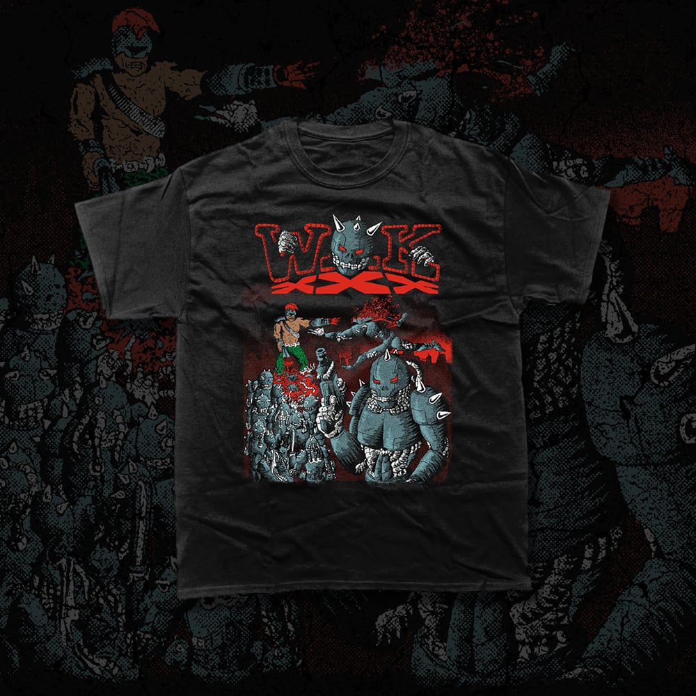 Image of WAK XXX & bernuggets collab t-shirt