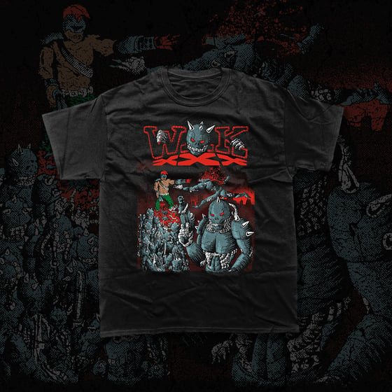 Image of WAK XXX & bernuggets collab t-shirt