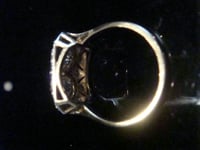 Image 8 of EDWARDIAN ART DECO 18CT YELLOW GOLD 2 STONE TOI ET MOI 1.45CT DIAMOND RING