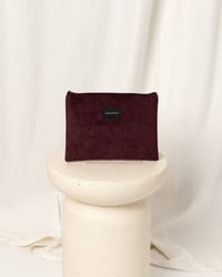 Image 1 of Zoe&co Corduroy Pouch Prune