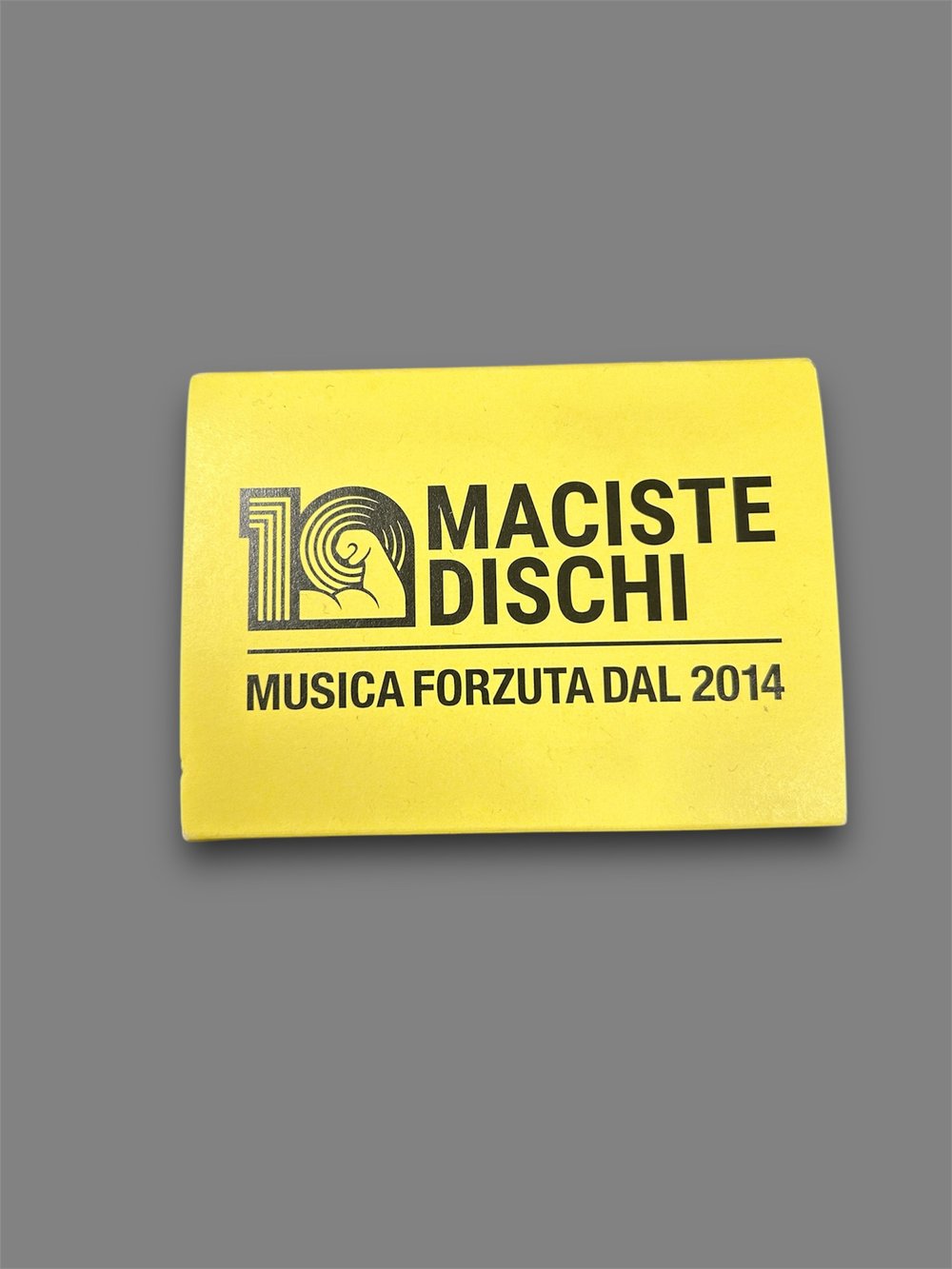 Image of MACISTE DISCHI | TAZZA LOGO DECENNALE