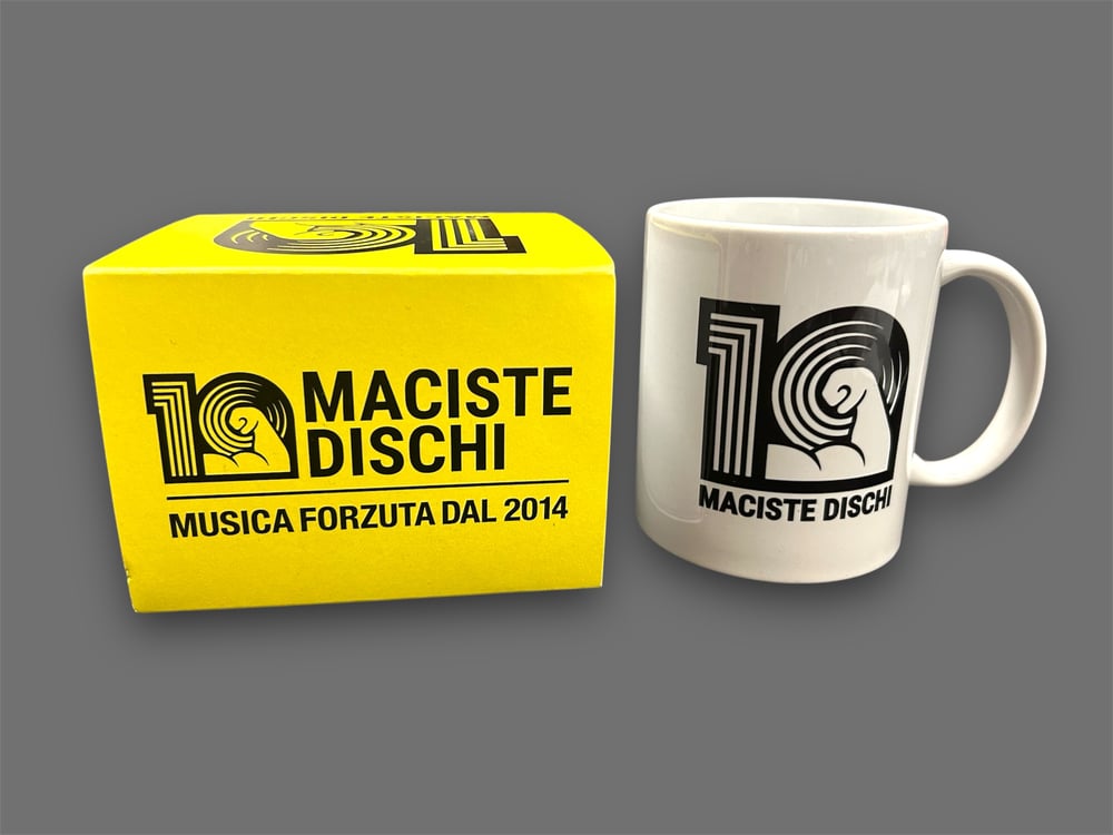 Image of MACISTE DISCHI | TAZZA LOGO DECENNALE