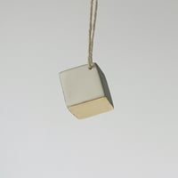 Image 2 of Hanging cube with gold leaf 1.8cm