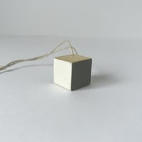 Image 5 of Hanging cube with gold leaf 1.8cm