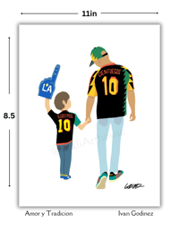 Image 2 of LA Galaxy Art Print 
