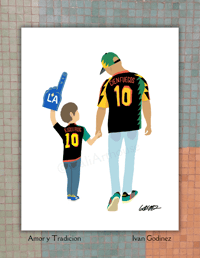 Image 1 of LA Galaxy Art Print 