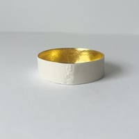 Image 2 of Small dish gilded with gold leaf. 4.5cm