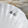 Cubic Zirconia drop earrings