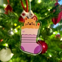 Image 2 of Christmas Cats Tree Decorations