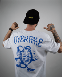 Image 1 of OVERTIME/@DONDY.JPEG / WHITE T-SHIRT