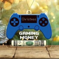 Christmas Acrylic Gaming Money Holder Ornament