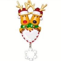 Festive Reindeer Christmas Ornament