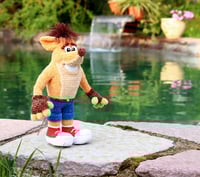 Image 4 of Amigurumi Doll: Crash Bandicoot