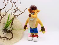 Image 3 of Amigurumi Doll: Crash Bandicoot