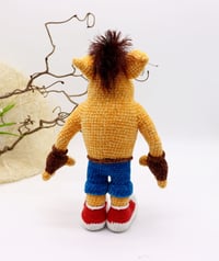 Image 2 of Amigurumi Doll: Crash Bandicoot