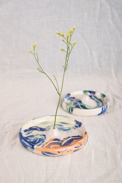 Image of Sgraffito Incense Holder