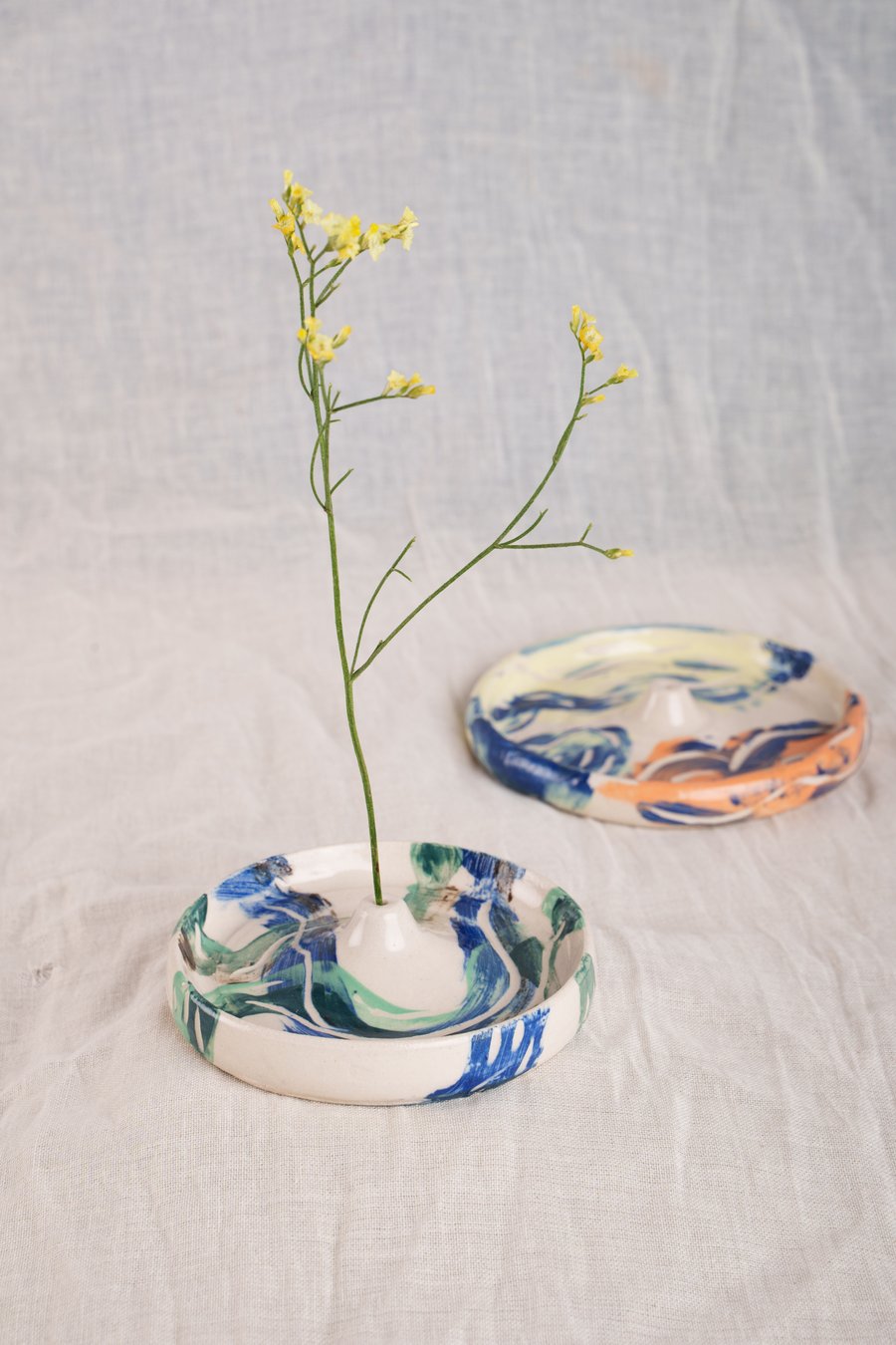 Image of Sgraffito Incense Holder
