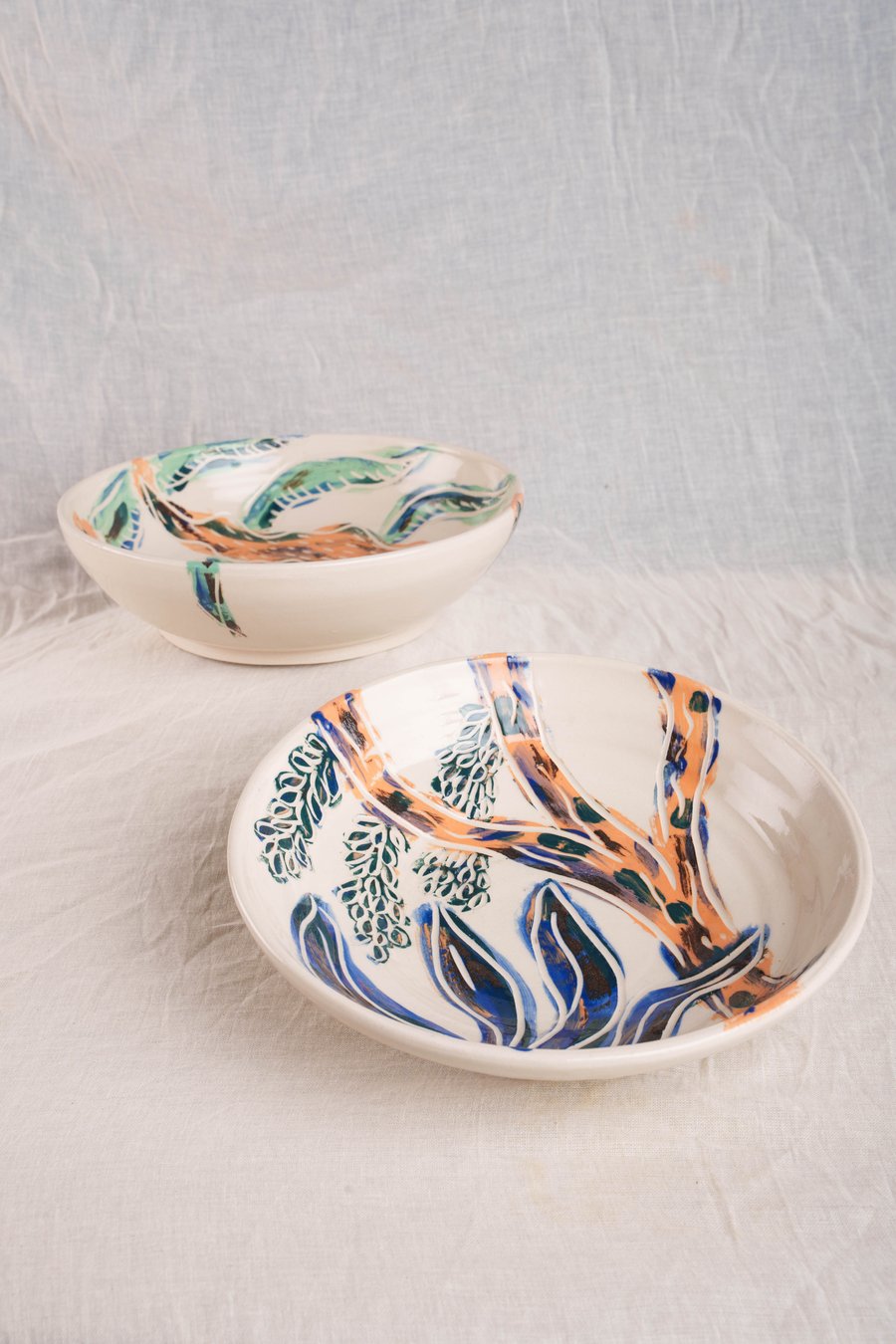 Image of Sgraffito Fruit Bowl