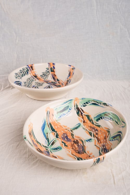 Image of Sgraffito Fruit Bowl