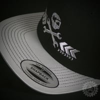 Image 4 of SNAPBACK CAP PIRATE REFLECTIVE SILVER