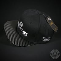 Image 1 of SNAPBACK CAP PIRATE CARBON SILVER