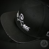 Image 4 of SNAPBACK CAP PIRATE CARBON SILVER